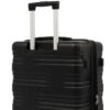 Luggage With Tsa Lock Spinner Wheels Hardside Expandable Luggage Travel Suitcase Check In Luggage ABS 24" - Black - Image 12