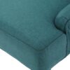 Dining Chair (Set of 2) With Upholstered Diamond Tufting And Espresso Birch Legs - Teal - Image 12