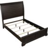 Queen Sleigh Bed - Mahogany - Image 2