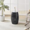 Ruby - Modern Mosaic Side Table - Black - Image 5