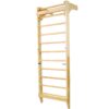 Swedish Ladder, Stall Bars Set For Physical Therapy & Gymnastics - Natural - Image 8