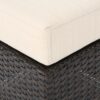 Santa Rosa - Outdoor Ottoman With Water Resistant Cushion - Multi Brown / Beige - Image 10