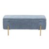 Daniella - Contemporary Bench - Gold / Blue - Image 5