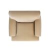 Alana Lawson - Accent Arm Chair Metal Casters - Fawn Brown - Image 4