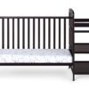 Ramsey - 3 In 1 Convertible Crib, Changer Combo - Espresso - Image 4