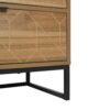 Modern 7 Drawer Dresser Cabinet - Walnut - Image 19