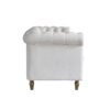 Chesterfield - Velvet Sofa 84.65" For Living Room - Beige - Image 7