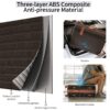 4 Piece Luggage Set Suitcase Set, Abs Hard Shell Lightweight Expandable Travel Luggage With 4 Packing Cubes, Tsa Lock, Spinner Wheels (16 / 20 / 24 / 28) - Coffee - Image 6