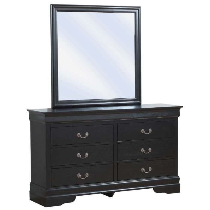 Traditional Dresser Elegant - Black - Image 4