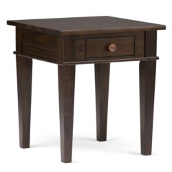 Carlton - End Table - Dark Tobacco Brown