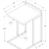 Accent Table C - Shaped, Contemporary And Modern - Taupe - Image 11