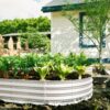 Heavy Duty Galvanized Raised Garden Bed Kit For Vegetables Flowers & Herbs Rust Resistant - Silver - Image 5
