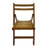 Folding Special Event Chairs, Foldable Style (Set of 4) - Honey - Image 4
