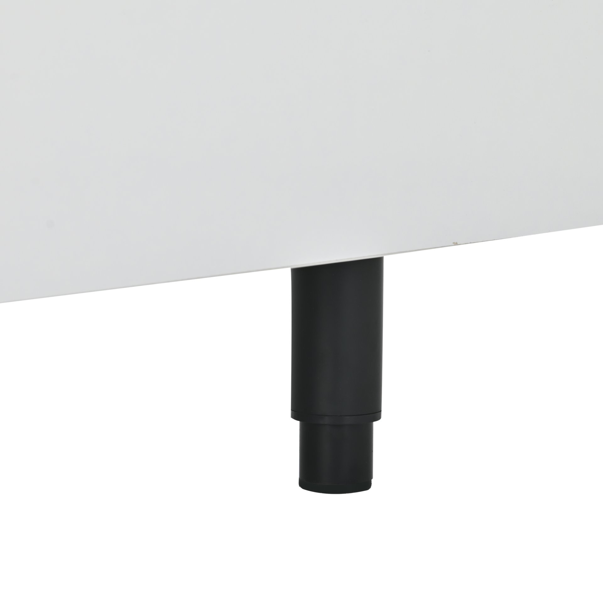 Modern Stylish Extendabletv Stand TV Cabinet For 80" TV - Black / White - Image 8