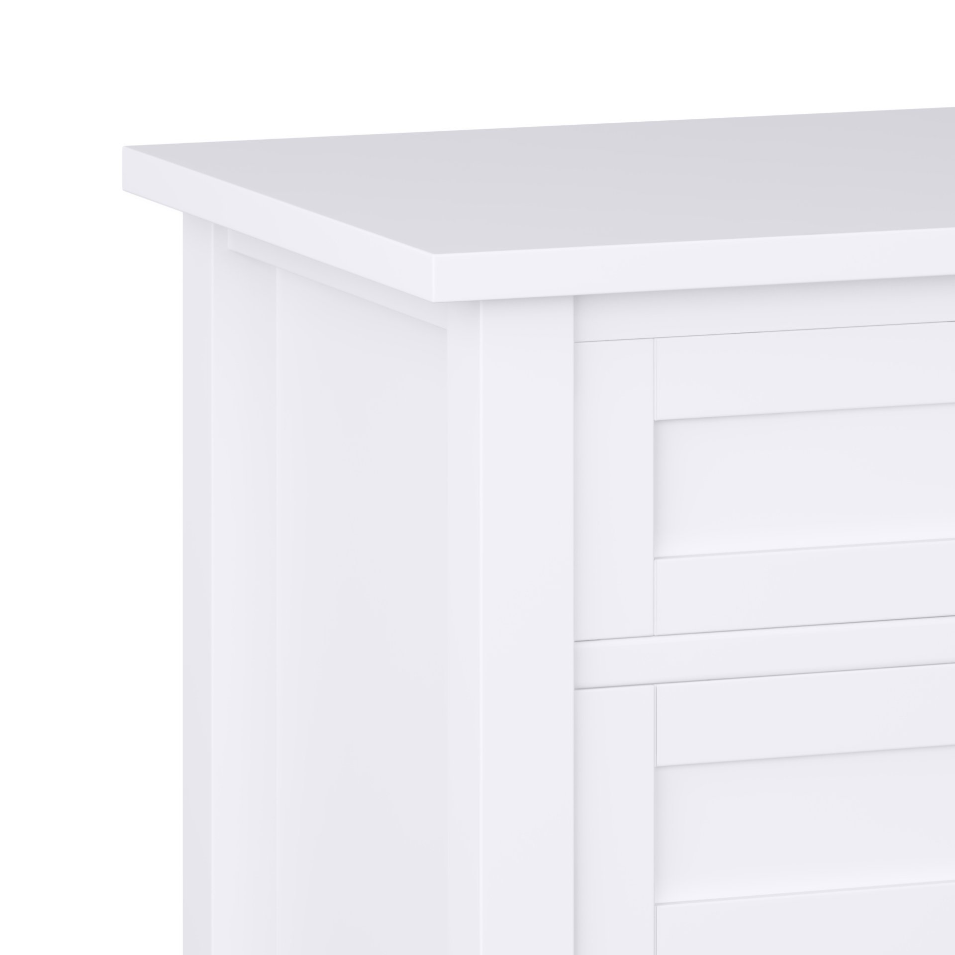 Warm Shaker - Bedside Table - White - Image 6
