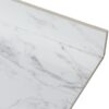 Elegant Bathroom Vanity Top With Rectangular Undermount Ceramic Sink Sintered Stone - White - Image 7