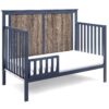 Connelly - 4 In 1 Convertible Crib - Midnight Blue / Vintage Walnut - Image 12