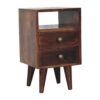 Mini Classic Bedside Table - Walnut - Image 2