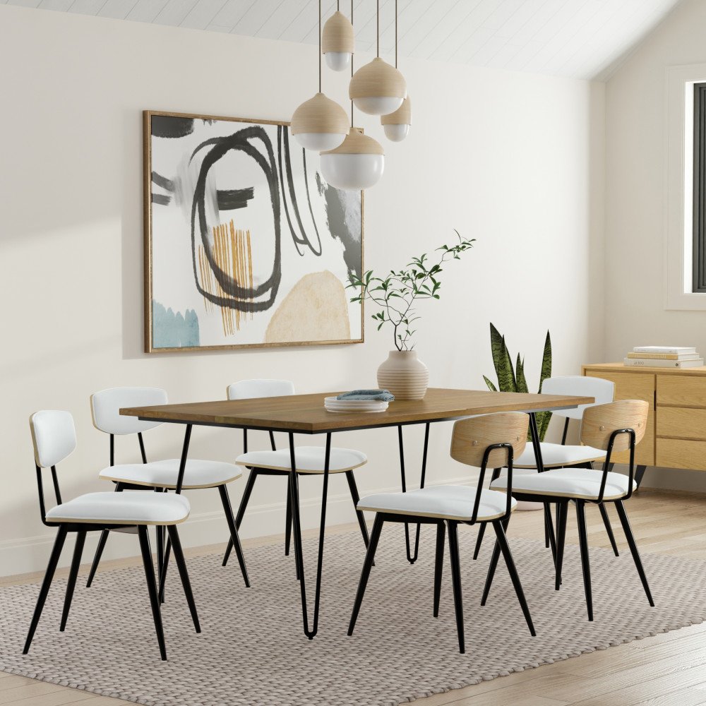 Hunter - Dining Table - Light Brown - Image 9
