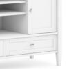Warm Shaker - Handcrafted TV Media Stand - White - Image 5