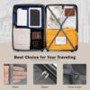 2 Piece Luggage Set With Bags Expanable Spinner Wheels ABS Lightweight Suitcase With Tsa Lock 20" / 24" - Khaki / Brown - Image 9