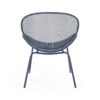 Elba - Contemporary Chair Set For Outdoor Relaxation - Navy - Image 10