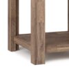 Monroe - End Table - Rustic Natural Aged Brown - Image 5