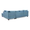 Malone - Sectional - Aqua - Image 7