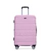 Luggage Set Of 5 Pieces, Expandable Hard Pc Luggage Set With Tsa Lock For Rotating Wheels, Lightweight Rolling Luggage - Pink - Image 11