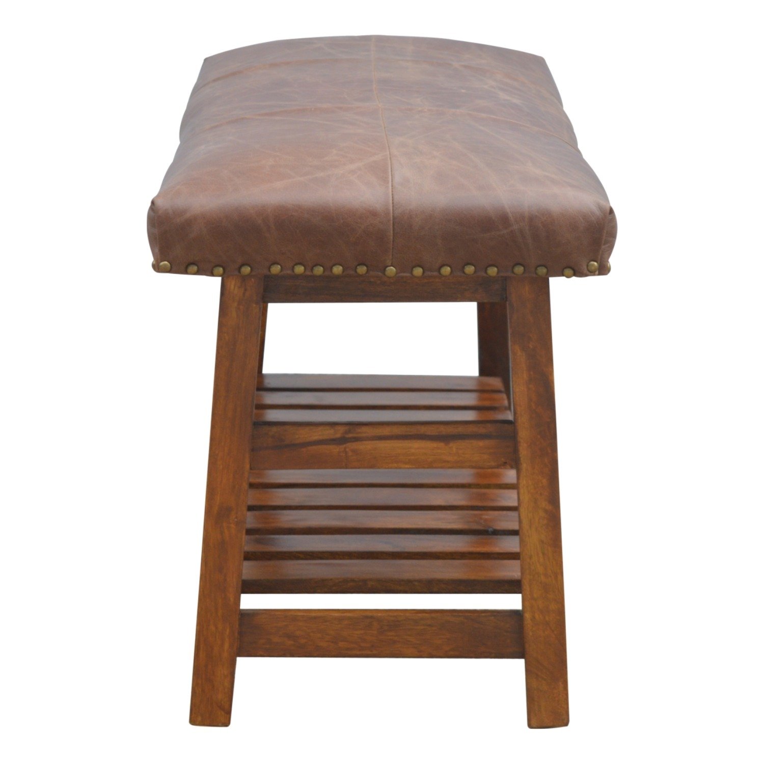 Buffalo - Hide Hallway Bench - Brown - Image 9