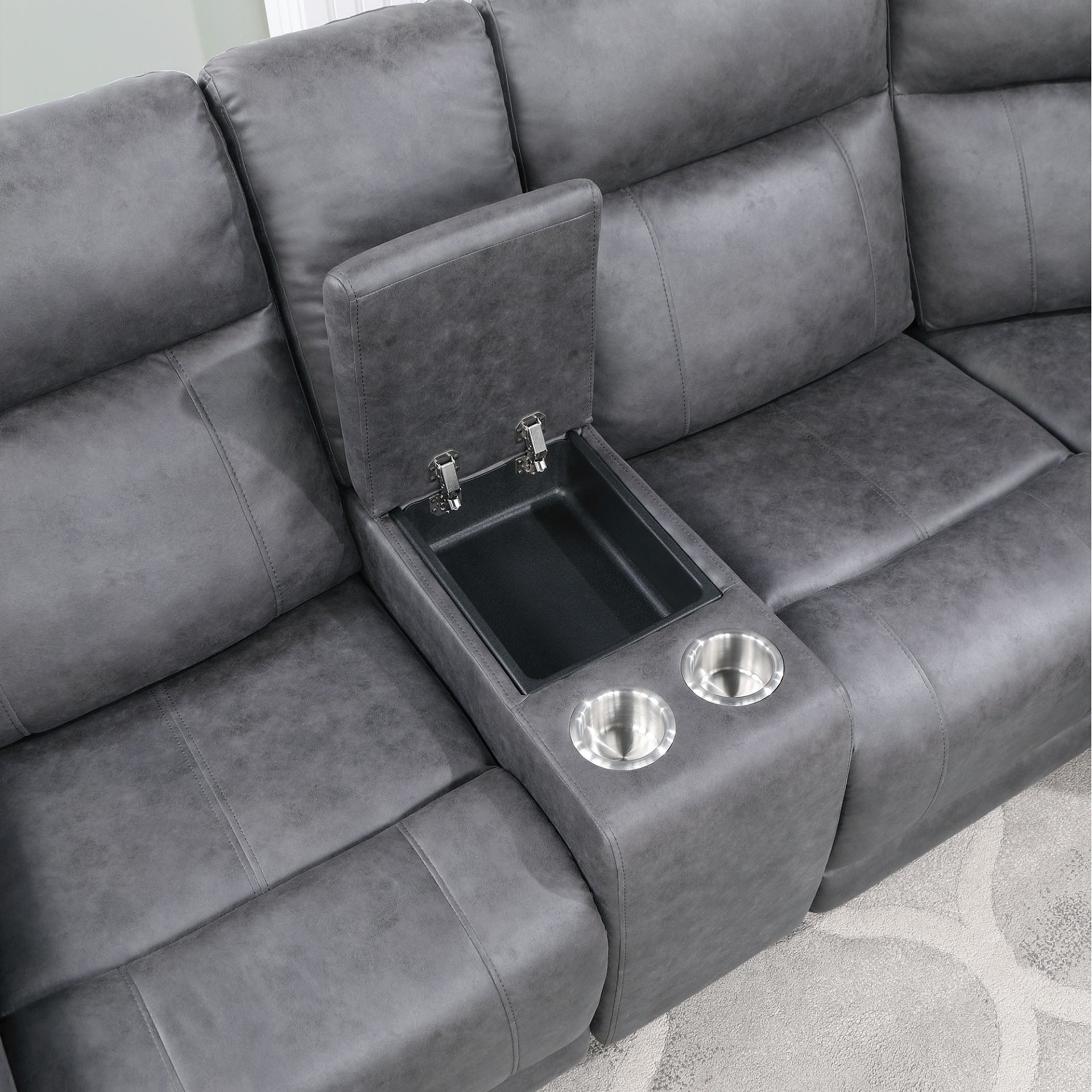 Eco - Sectional - Greige - Image 4