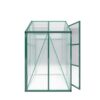 Newly Marketed Gain Height Windproof Aluminum Greenhouse 6 X 4 Ft Polycarbonate Greenhouse Raised Base And Anchor Aluminum Heavy Duty Walk - In Greenhouses For Outdoor Backyard In All Season - Green - Image 12