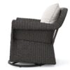 Amaya - Outdoor Swivel Rocker Chair With Water Resistant Cushions - Brown / Beige - Image 9