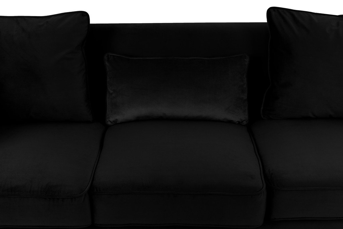 Bayberry - Sofa Loveseat Chair Living Room Set - Black - Image 4
