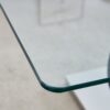 Modern Style Glass Top Coffee Table, Suitable For Living Rooms And Lounge Areas - Black - Image 7
