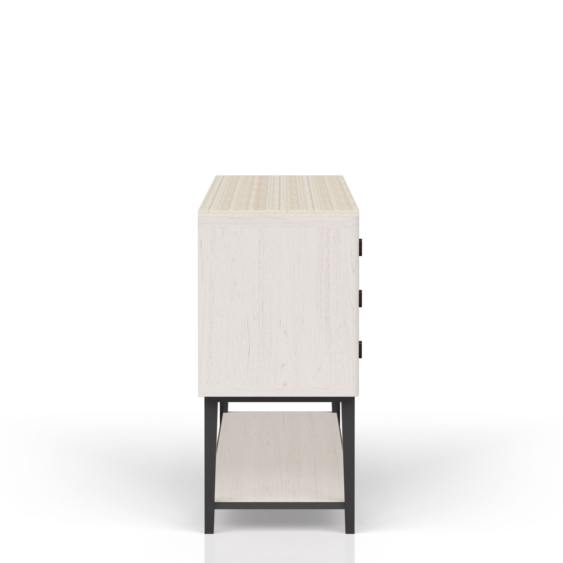 Server With Metal Base - White - Image 5