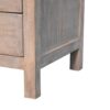 Acid - 2 Drawer Open Bedside Table - Gray Ash - Image 7