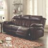 Reclining Loveseat For Relaxation - Dark Brown - Image 6