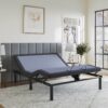 Bt2500 - Twin Adjustable Bed Base With Full-Range Positions Adjustment - Blue / Gray - Image 3