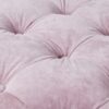 Modern Velvet Upholstered Ottoman, Exquisite Small End Table, Soft Foot Stool, Dressing Makeup Chair, Comfortable Seat For Living Room, Bedroom, Entrance - Pink - Image 15