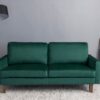 Plush Comfort Loveseat - Green - Image 7