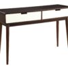 Christa - Sofa Table - White / Espresso - Image 8