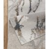 Geometrix - 2'7" X 9'10" Rug Runner With Geometric 3D Effect - Ivory / Gray - Image 4