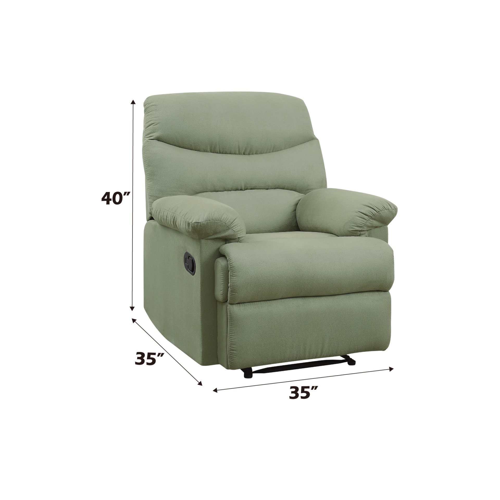 Arcadia - Micro Motion Recliner - Sage - Image 4