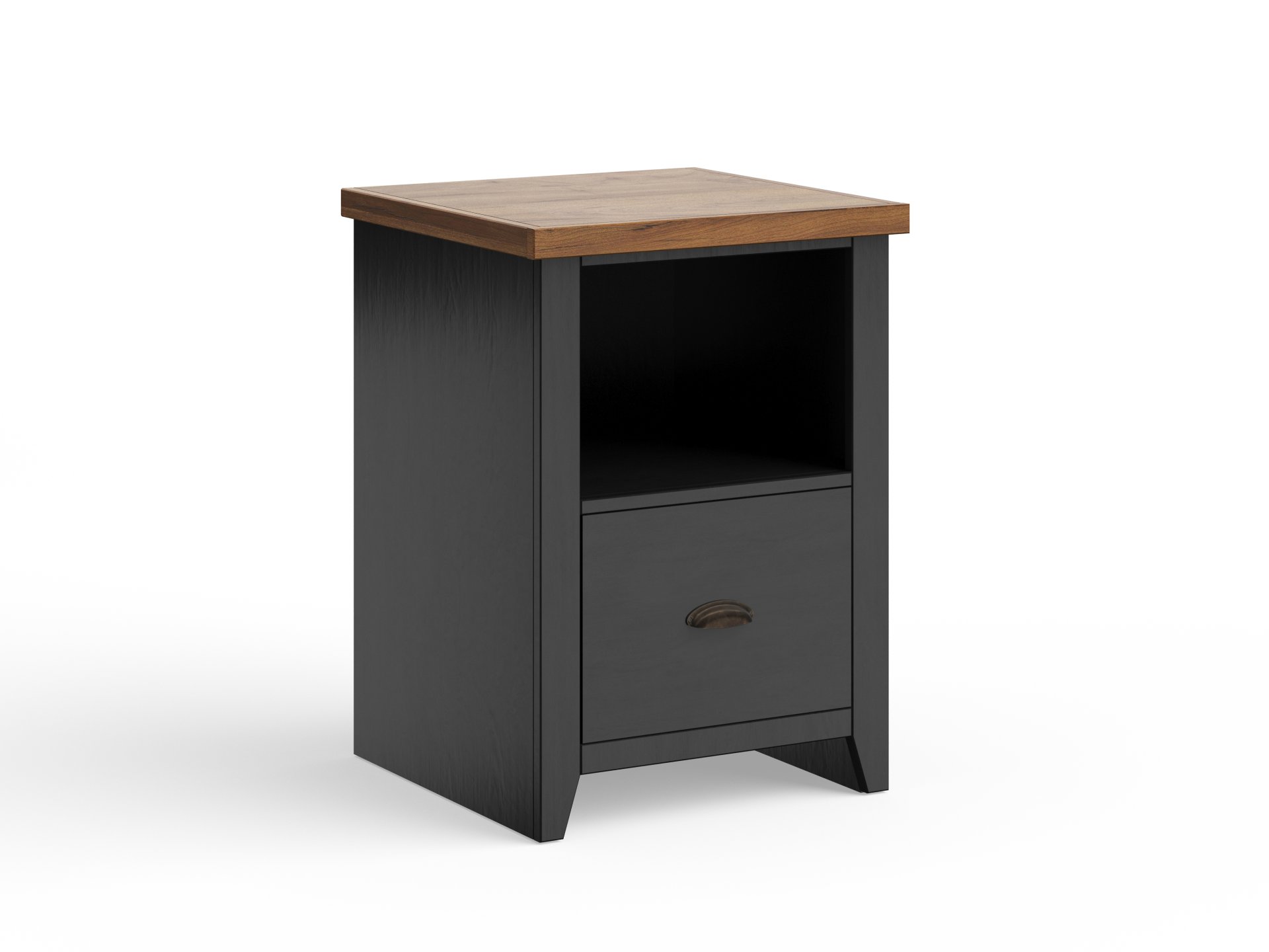 Essex - Drawer File - Black, Whiskey - Image 6