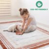 Marfi - 2' X 3' Bordered Area Rug - Brown / Ivory - Image 11