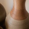 Desktop Vase, Classic And Neat Floor Vase, High Independent Flower Stand, Home Decoration Flower Stand (Set of 3) - Brown Gray - Image 12
