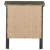 3 Drawer Nightstand - Gray - Image 3