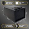 Large Quick Access Vault - Matte Black - Image 6