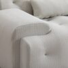Large Size 2 Seater Sofa, Pure Foam Comfy Sofa Couch, Modern Lounge Sofa For Living Room, Apartment - Beige - Image 10